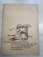 50 Johr Offiziells Brysdrumme/Pfyffe 1981 Litho-Mappe