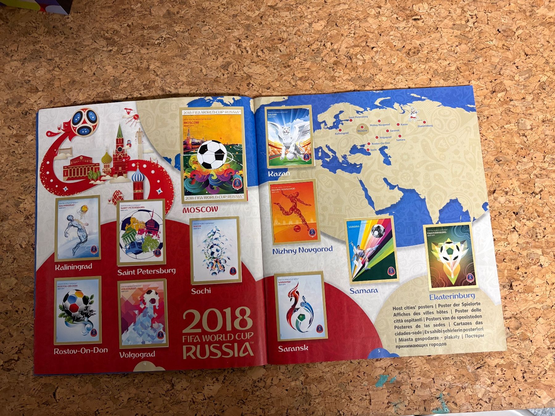 Panini Album: Panini Album Russia 2018 – Usato da Rudolfstetten venduto da Clodo1975 2
