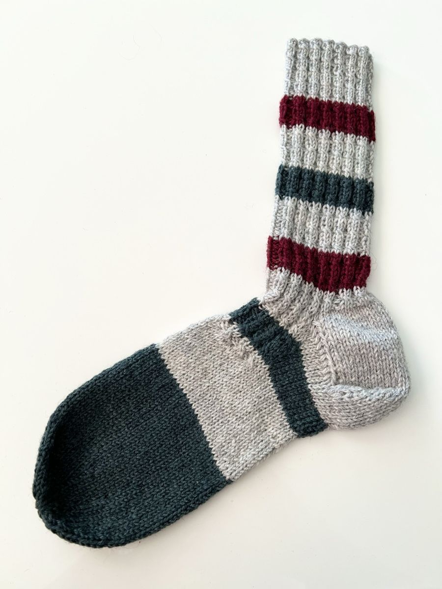 Calze: Wollsocken Gr. 40 ( handgestrickt ) – Nuovo e nell'imballaggio originale da Uznach venduto da bike181959 1