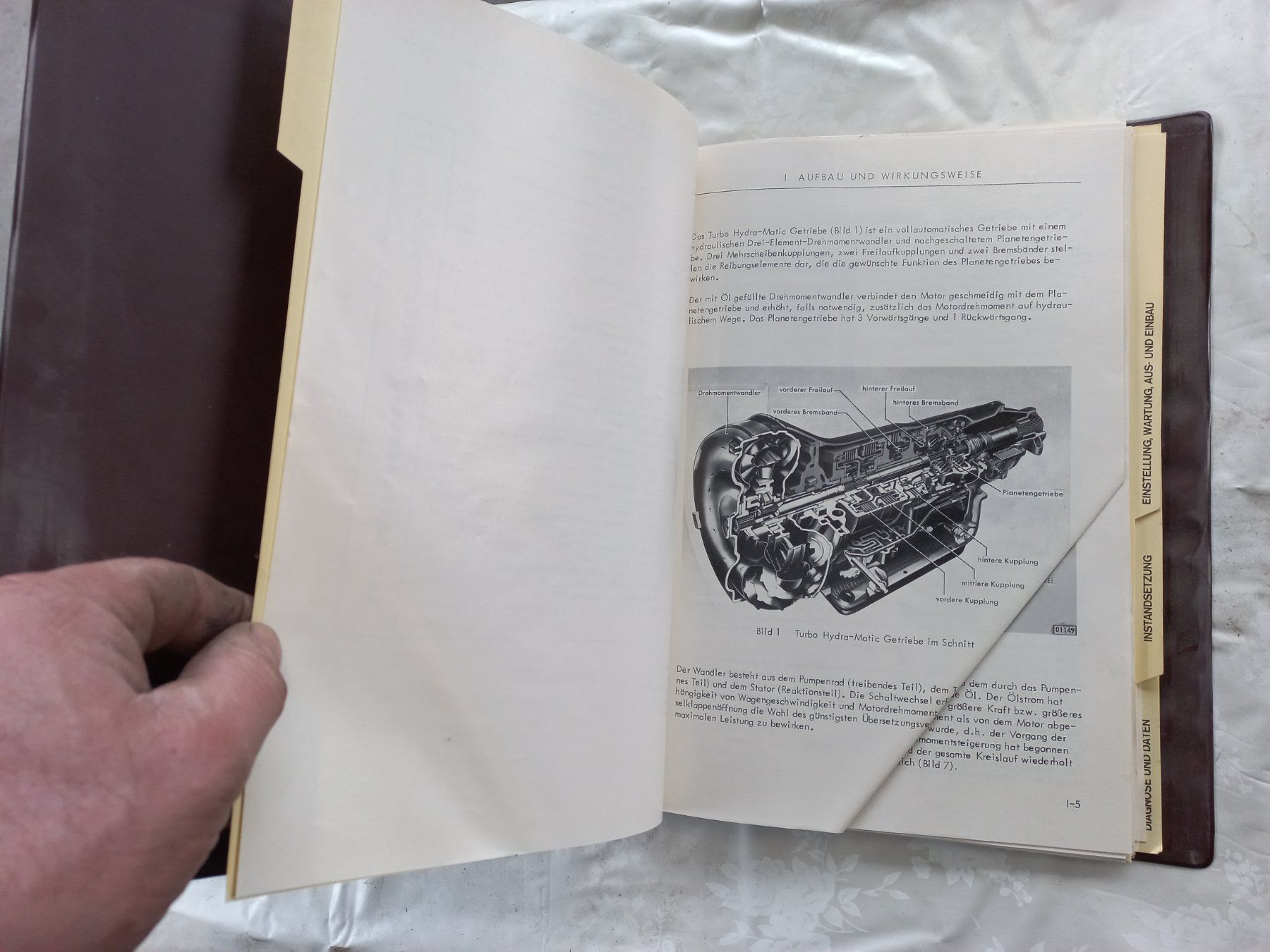 Opel Documenti: Original Oldtimer Werkstatthandbuch OPEL TURBO HYDRA-MATIC – Usato da Dulliken venduto da classiclerchdulliken 5