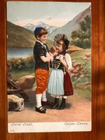PrägePostkarte Berner Tracht Litho ca.1900 ungelaufen (P493)