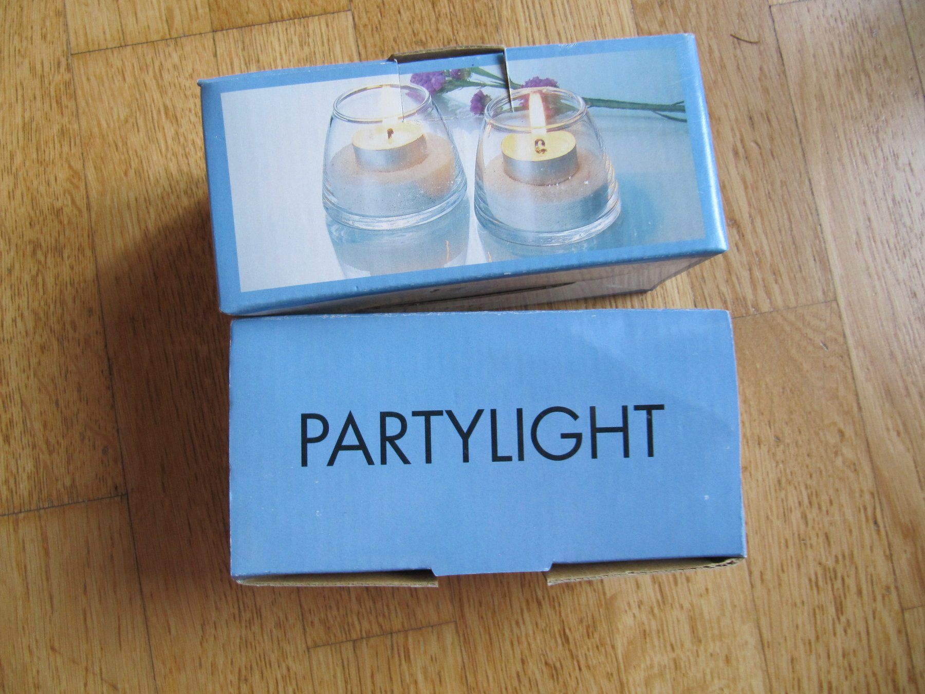 Partylite Tutte le decorazioni: 4 Windlichter Winterlichter Tischdekoration Tealights – Nuovo e nell'imballaggio originale da Würenlos venduto da Carabella0 2