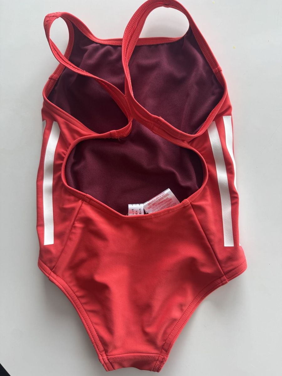 Adidas Costumi da bagno & Bikini: Adidas Badeanzug rot Gr. 104 – Usato da Arbon venduto da leu_g29t 1