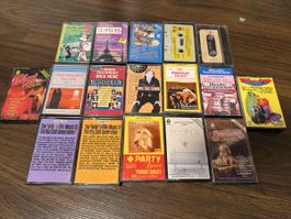 Musikkassetten Konvolut 17 x sampler - feel good 