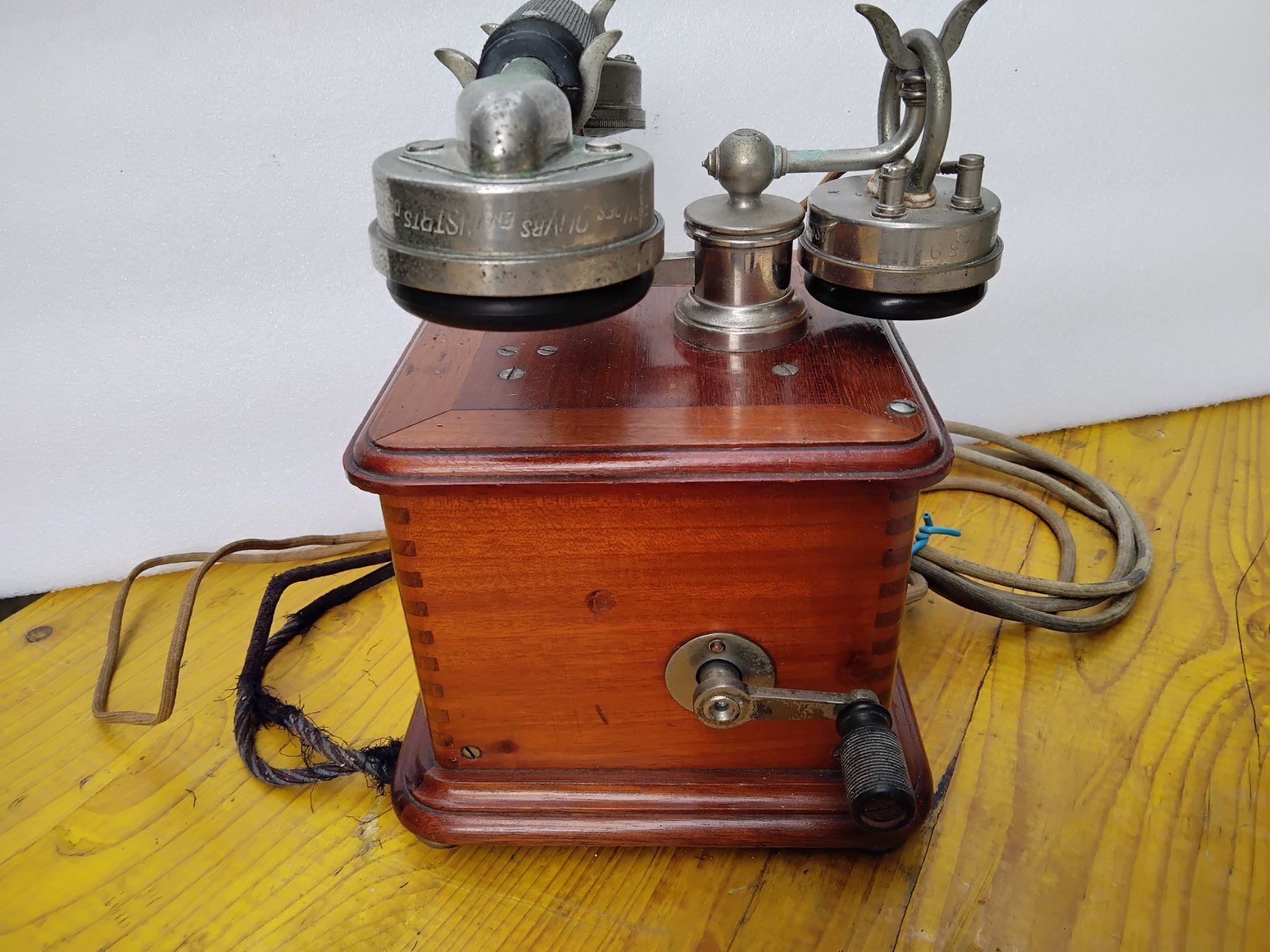 Telefoni: Telefon Paris Kurbel, Inducktorruff – Difettoso da Nuglar venduto da lampa-radio 5