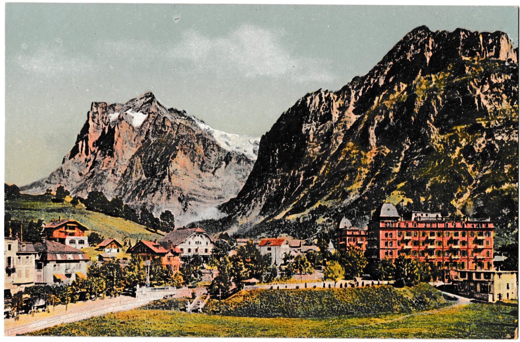 Cartoline postali: Grindelwald -  (um 1905) – Usato da Fällanden venduto da Blausegelfliege