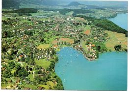 SPIEZ Flugaufnahme Photo Swissair