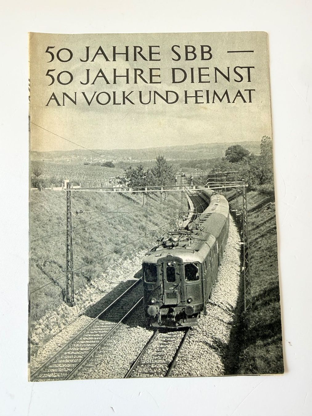 Documenti: 50 Jahre SBB Proschüre 1952 – Usato da Zwingen venduto da moje1