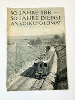 50 Jahre SBB Proschüre 1952
