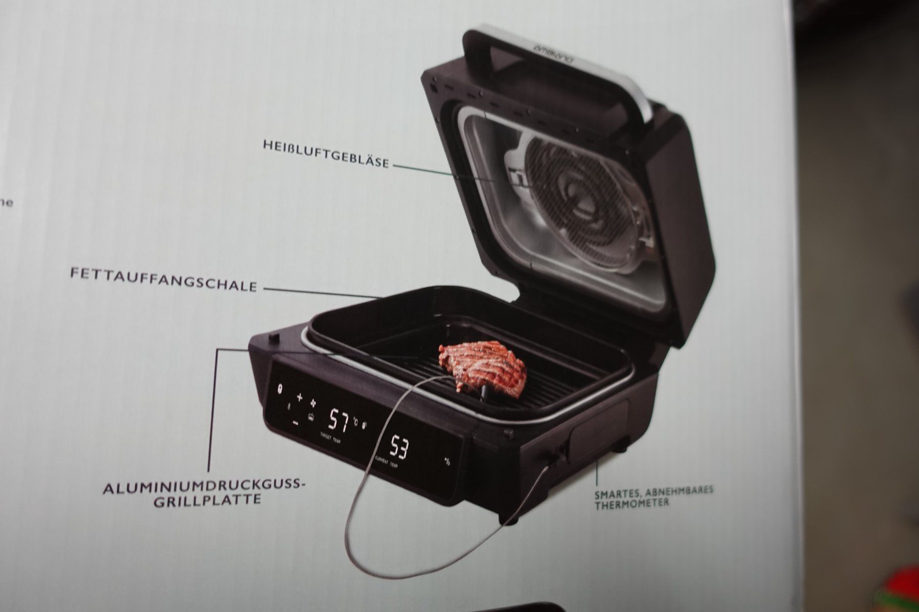 Ambiano Küchengeräte: Heissluft Grill Ambiano – Neu und originalverpackt aus Biberen von fendri