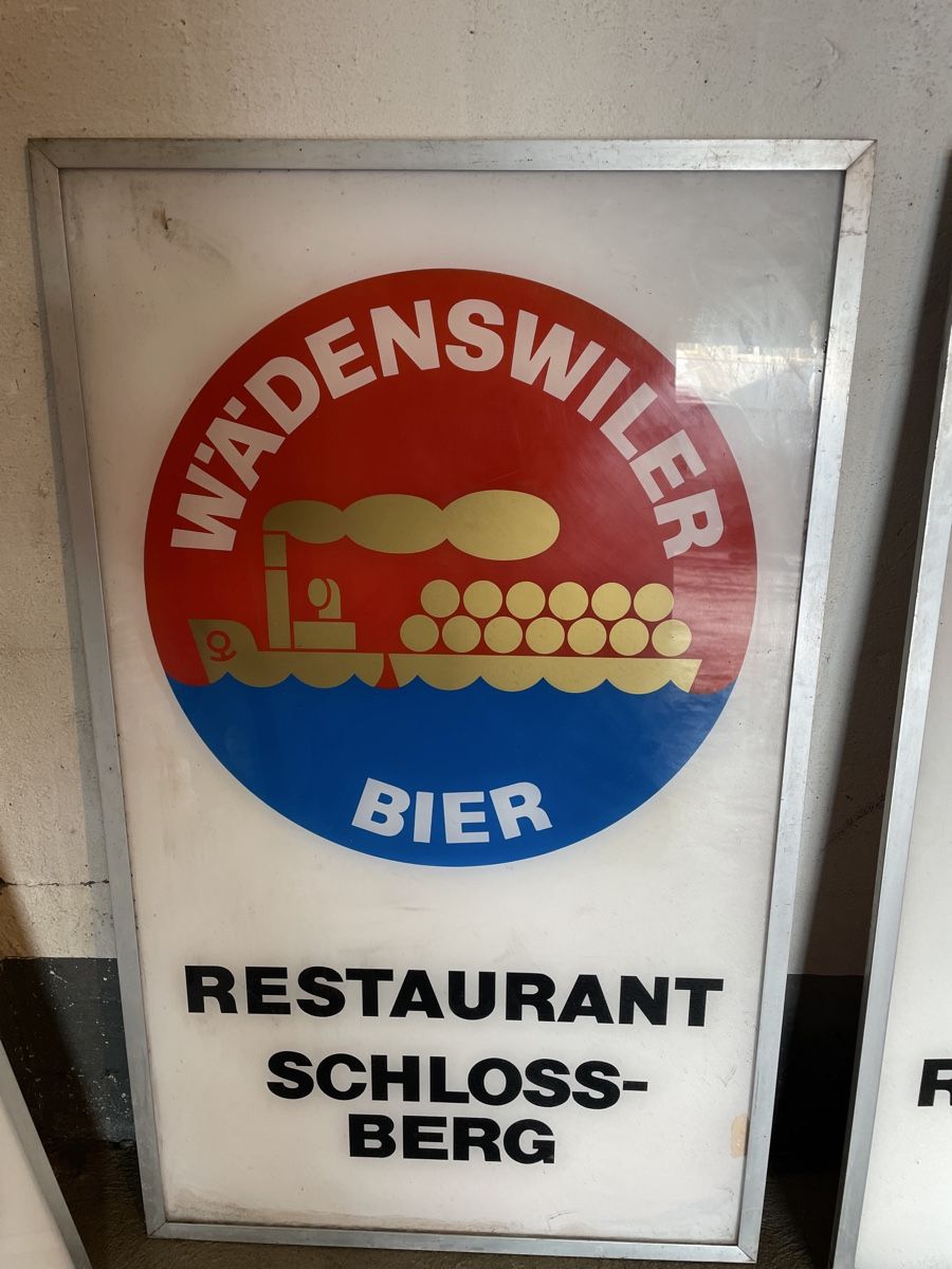 Schilder: Wädenswiler Bier 7 Schilder – Gebraucht aus Oberengstringen von krumpaszky 5