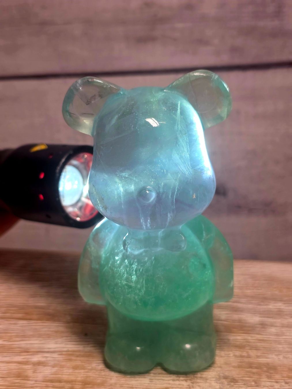 Minerali & Pietre curative: Fluorit Gloomy Bär 451g – Nuovo e nell'imballaggio originale da Matzingen venduto da Shay_Crystalz 1