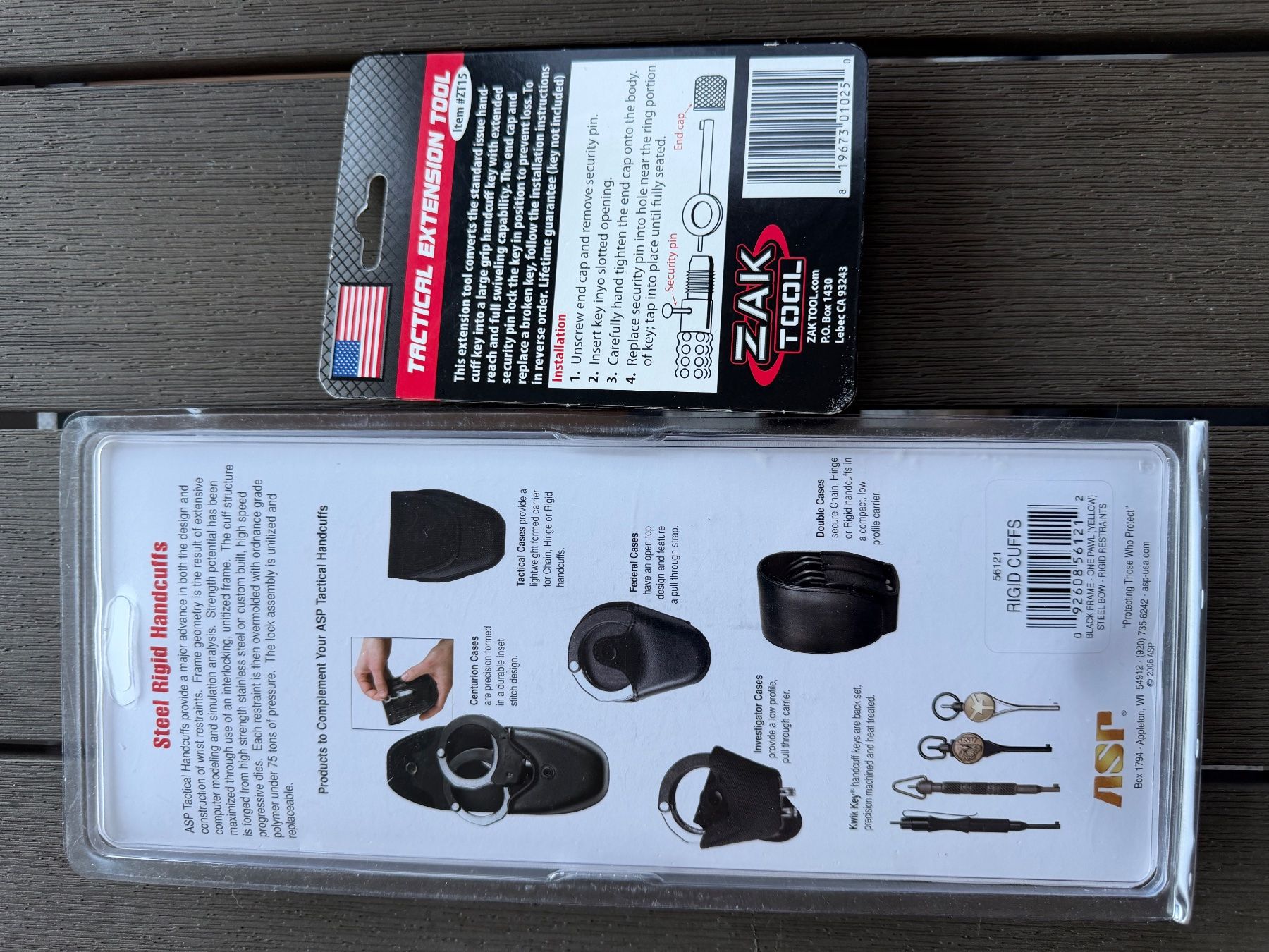 Autres événements d'entreprise et fêtes: Original ASP Handschellen und 1 Zak Tool – Neuf avec emballage d'origine à Mels par Grethi 3