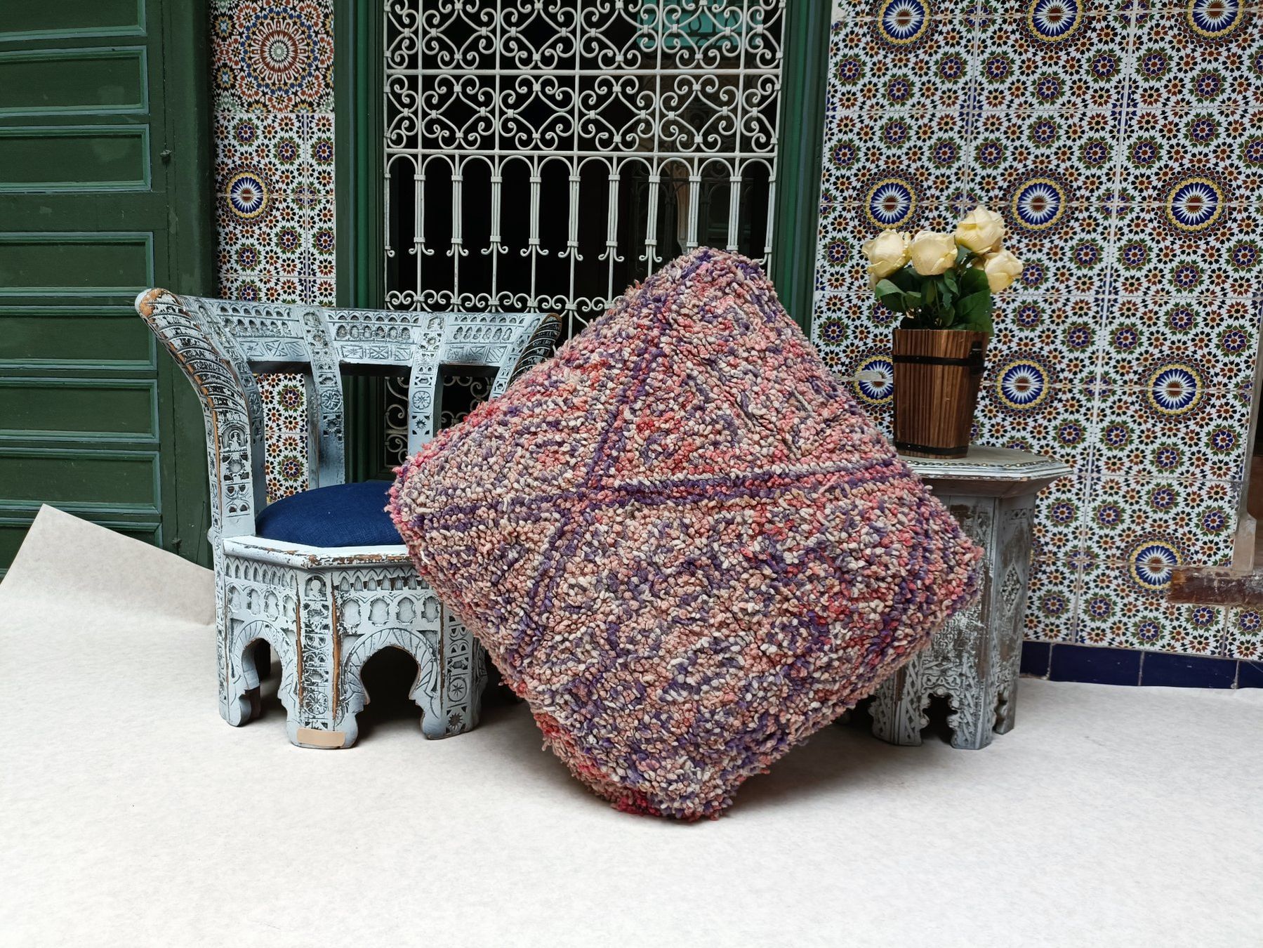 Divani: Pouf marocain Vintage – Nuovo (secondo la descrizione) da cournillens venduto da Haronn 2