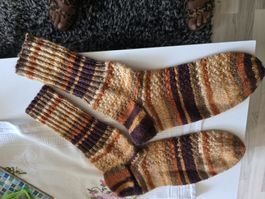 handgestrickte Socken