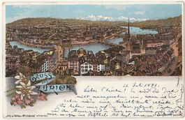 Zürich - (1898) / Top Litho