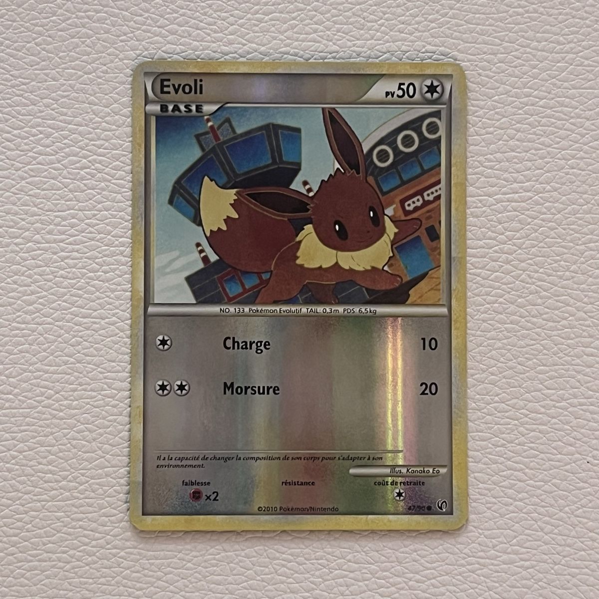 Pokémon Carte collezionabili: Pokémon Évoli (Eevee) Reverse Holo – Usato da Le Grand-Saconnex venduto da Koko.hime_
