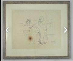Ernst Morgenthaler (1887-1962) - In der Wachstube in Marokko
