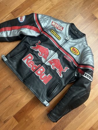 Redbull Lederjacke moto Giacca chaqueta seaicead Racing 