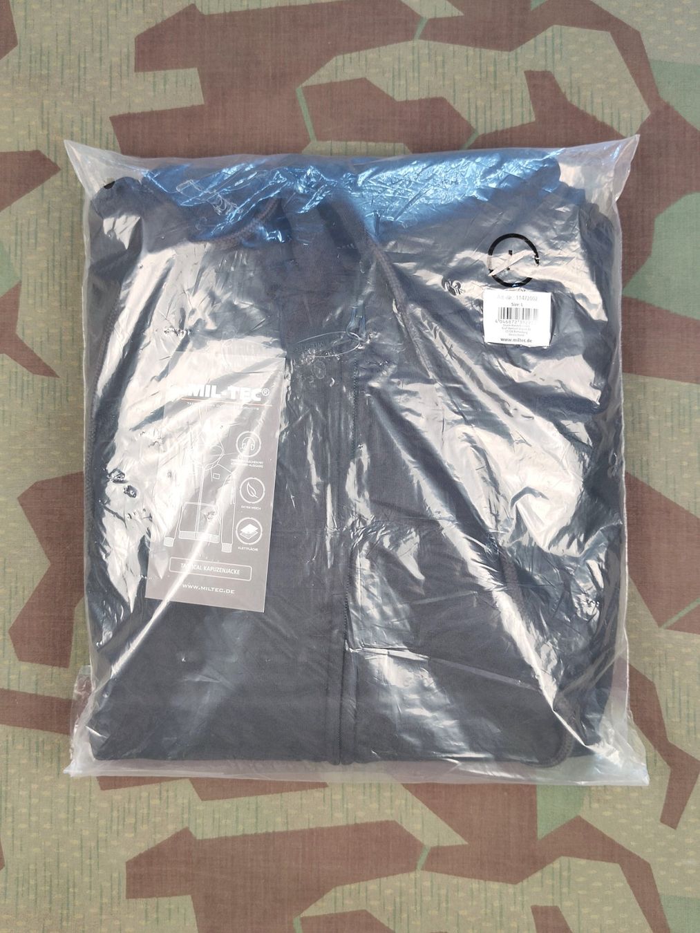 Uniformi: Tactical Kapuzenjacke, schwarz, Grösse L – Nuovo (secondo la descrizione) da Bauma venduto da SwissMilitaria 1