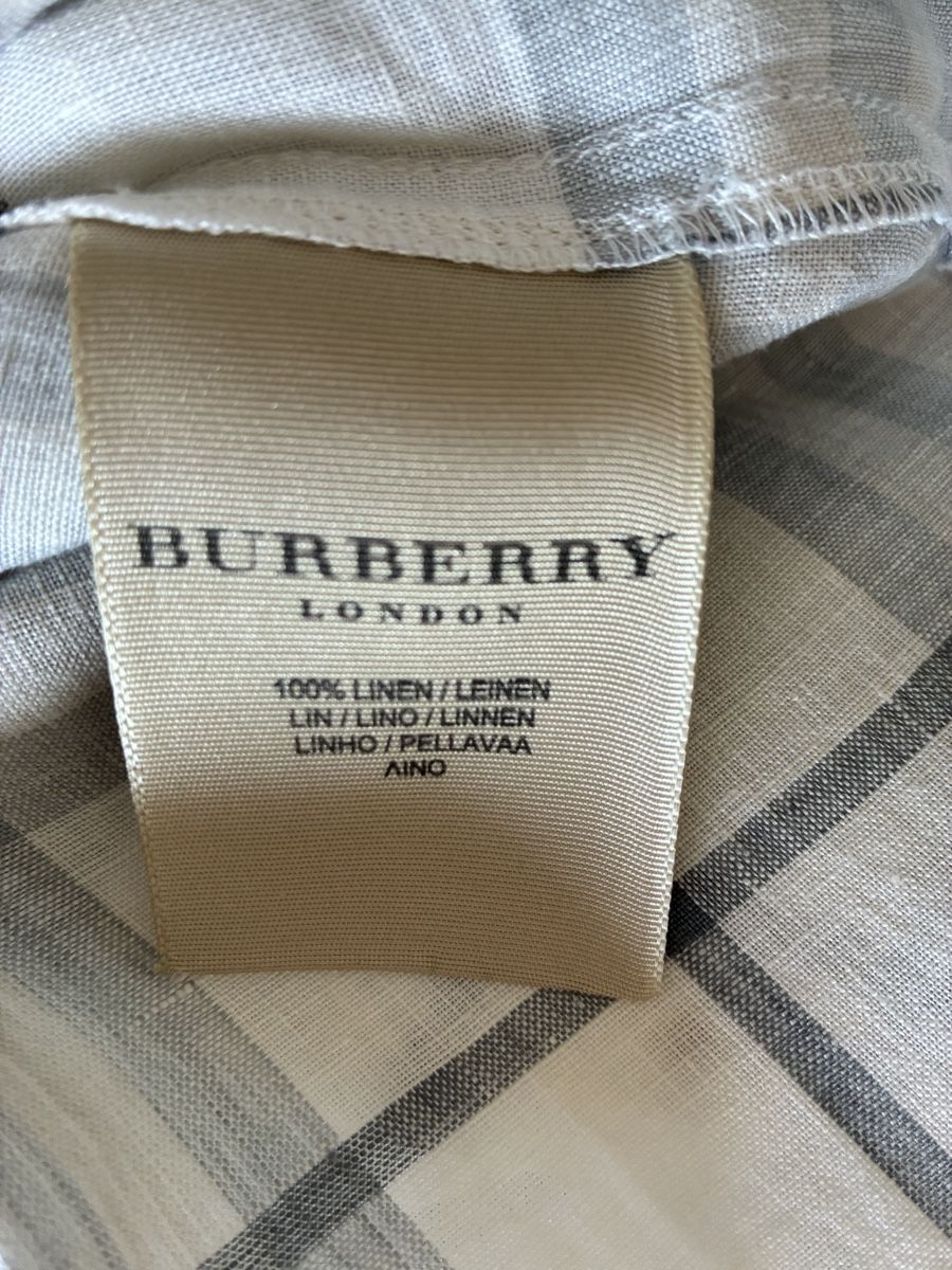 Guinzagli & Collari: Burberry Leinenrock – Usato da Zürich venduto da nat_z6kt 3
