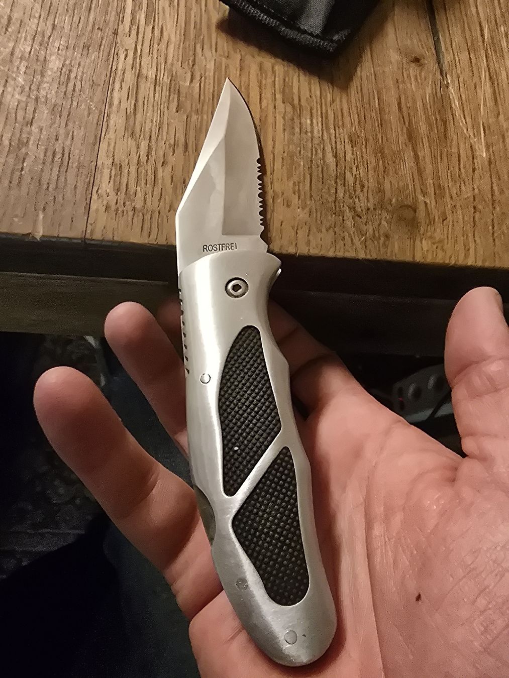 Coltelli tascabile: Neuwertiges rostfreies EIE Taschenmesser mit Etui – Usato da Rorschach venduto da TimelessTrading 2