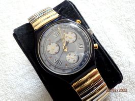 Swatch 1992 Chronograph, Quartz, läuft