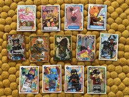 Lot de 13 cartes Ninjago Lego