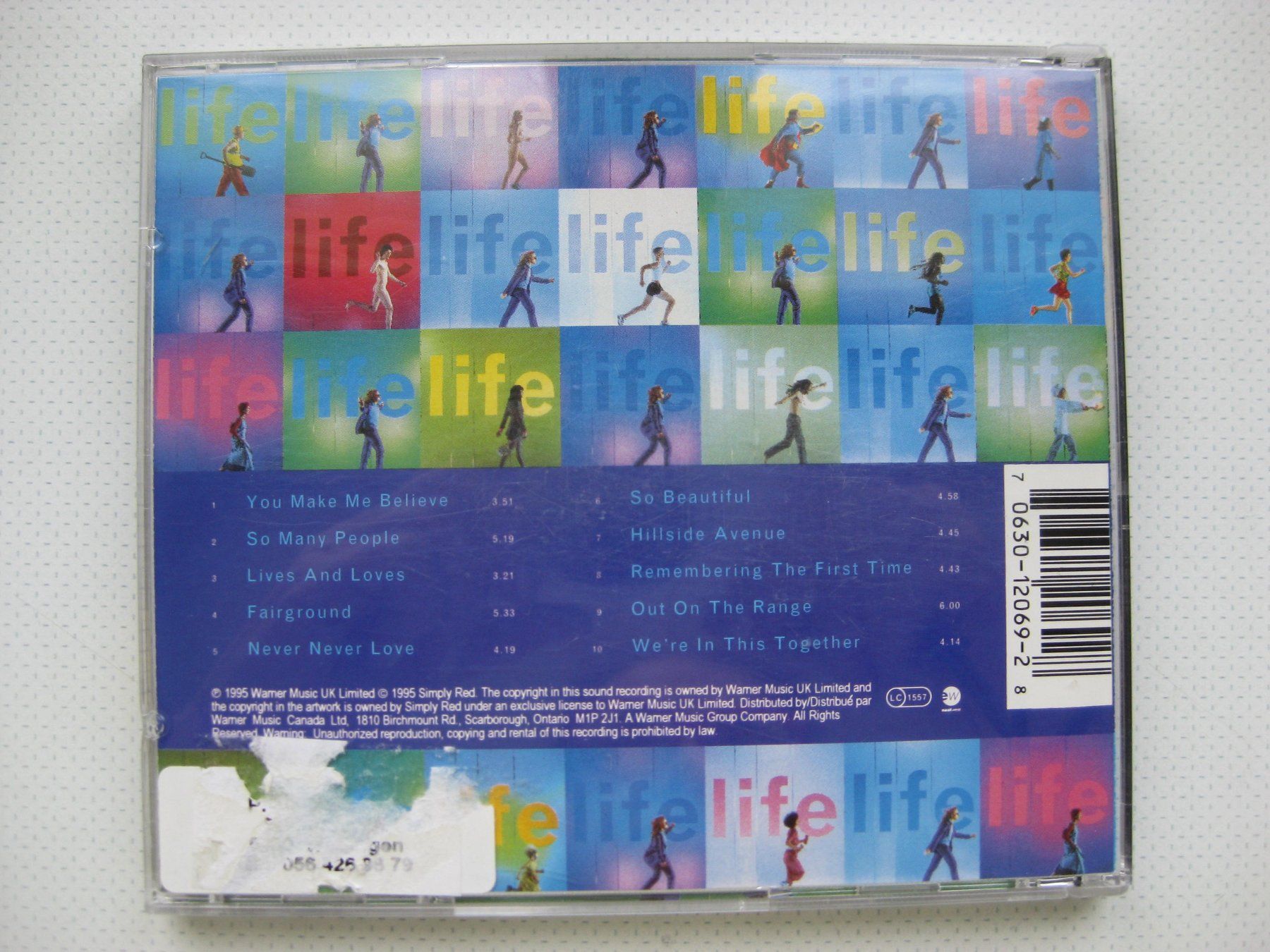 CD: Simply Red - Life – Usato da Wettingen venduto da Licht08 1