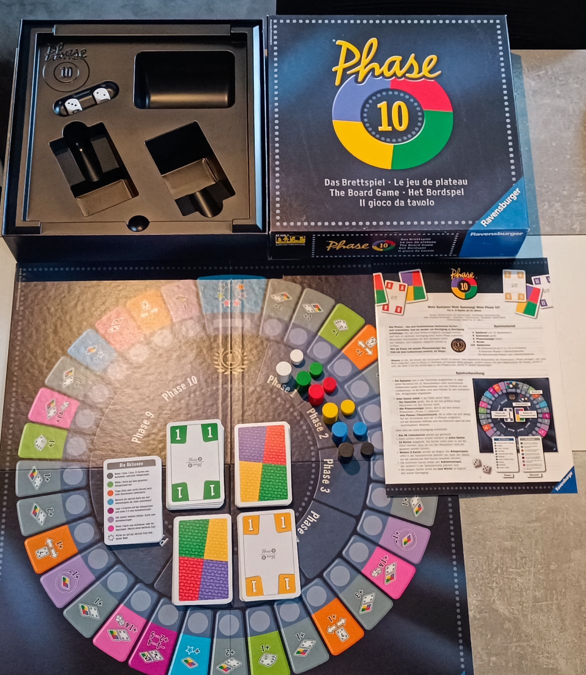Ravensburger Giochi: Phase 10 - Das Brettspiel – Nuovo (secondo la descrizione) da Arbon venduto da Gatto81 2