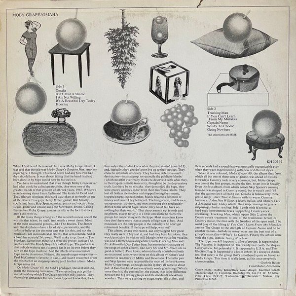 Schallplatten: Moby Grape – Neu (gemäss Beschreibung) aus Aeschi SO von Stones55 1