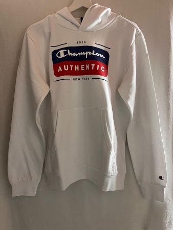 CHAMPION, Kapuzenpullover, Grösse XXL (EU 176), Farbe Weiss