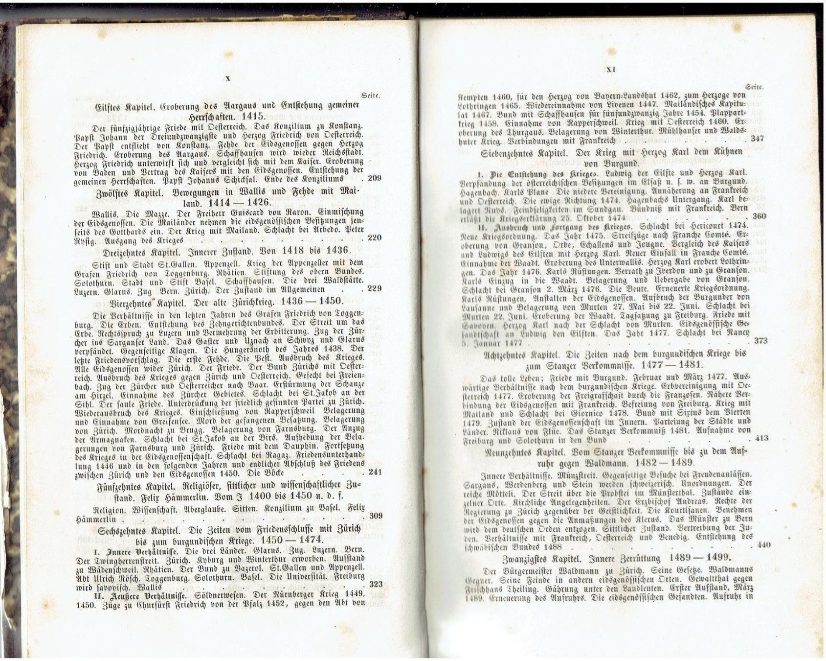 Libri: Geschichte der Schweizerischen Eidgenossenschaft 1855 – Usato da Flims - Dorf venduto da Stagediver 3