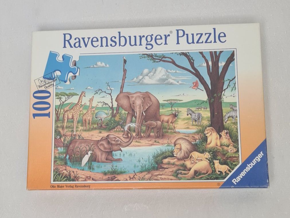 Ravensburger Puzzle: Puzzle Ravensburger Animaux de la Savanne – Usato da courtelary venduto da ikidin65