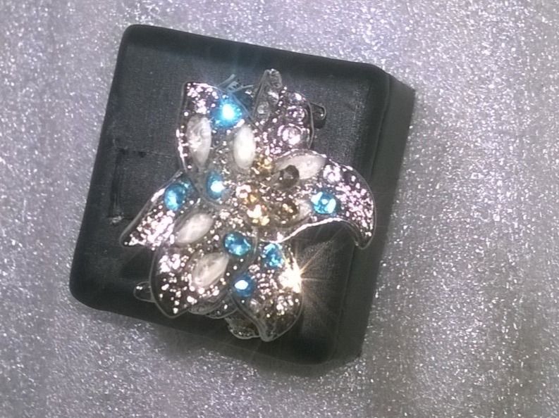 Anelli: RING MODESCHMUCK,,,MIT ECHT KRISTALL,,,GLANZIG – Nuovo (secondo la descrizione) da Basel venduto da bijoutrie_4