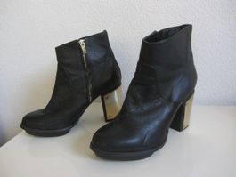 STEVE MADDEN - Leder Stiefelette schwarz 39