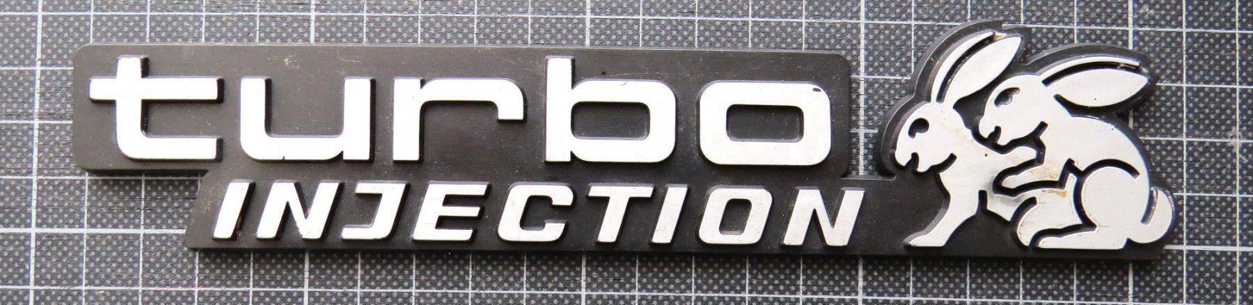 Tutti pezzi di ricambio auto: Turbo Injection Schriftzug – Usato da Ettingen venduto da campione_1