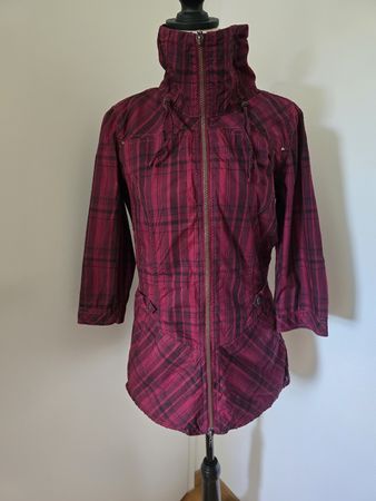 Damen Jacke Cecil Karo Rot Schwarz Grösse S
