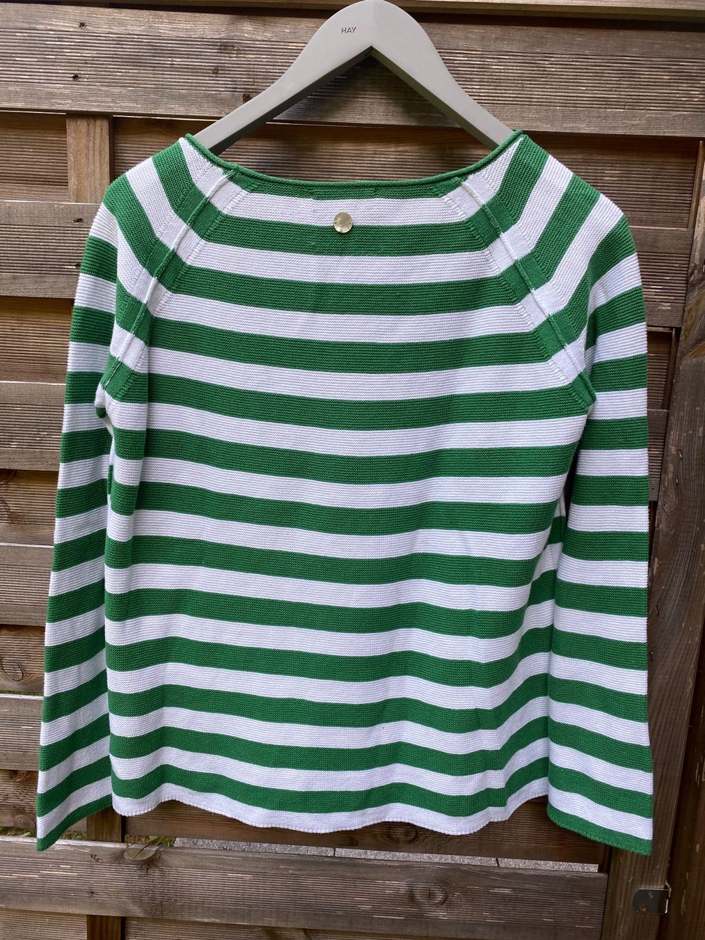 Lieblingsstück Maglioni & Felpe: Pullover Lieblingsstück, grün-weiss, Grösse 40 – Usato da Spiegel b. Bern venduto da corn2009 2