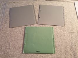 Register ABC A5 Grau/Grün 3er Set
