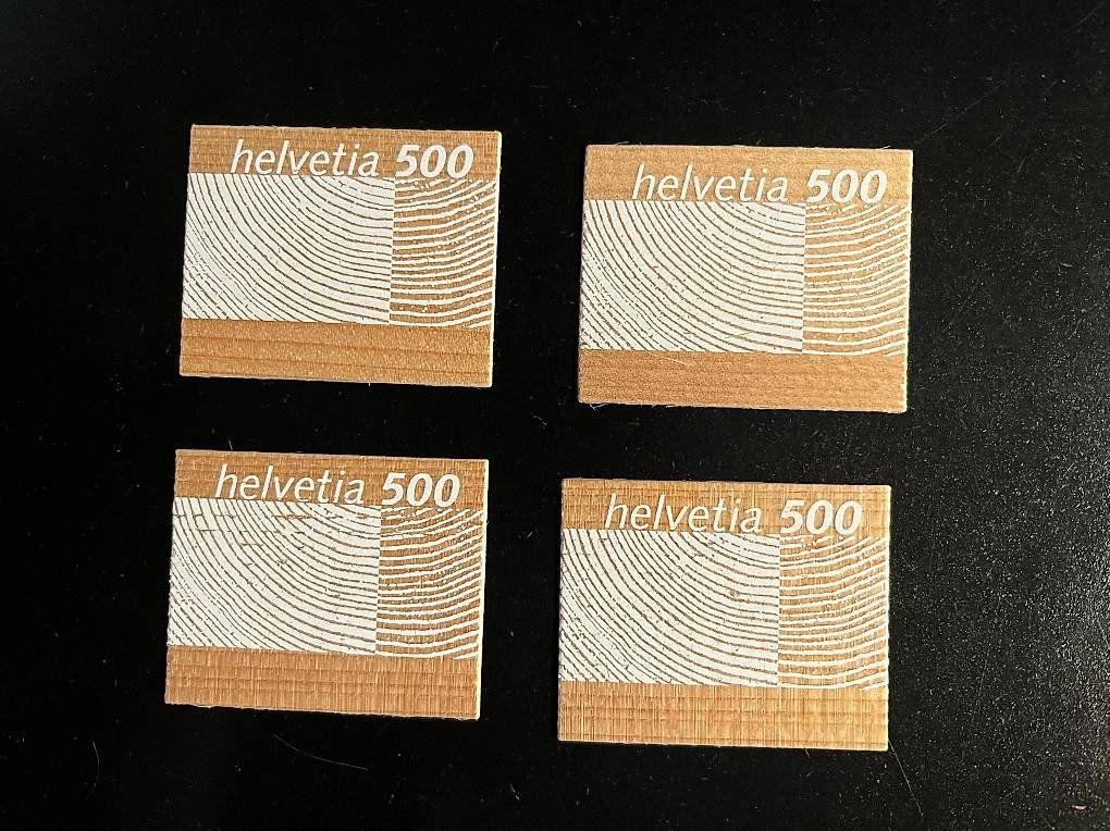 Tutti i francobolli: Briefmarke aus Schweizer Holz – Nuovo e nell'imballaggio originale da Humlikon venduto da GX30 2