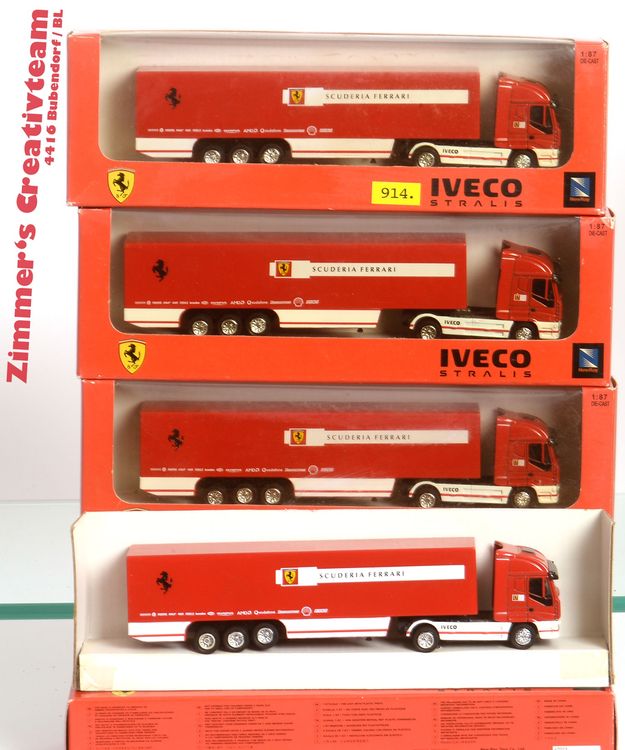Semi-remorque Iveco Eurostart Danzas HO AWM 70648 modélisme
