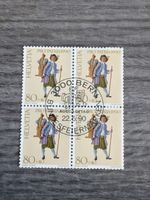 Briefmarken 4er Block Pro Patria 1990 80+40 Bern