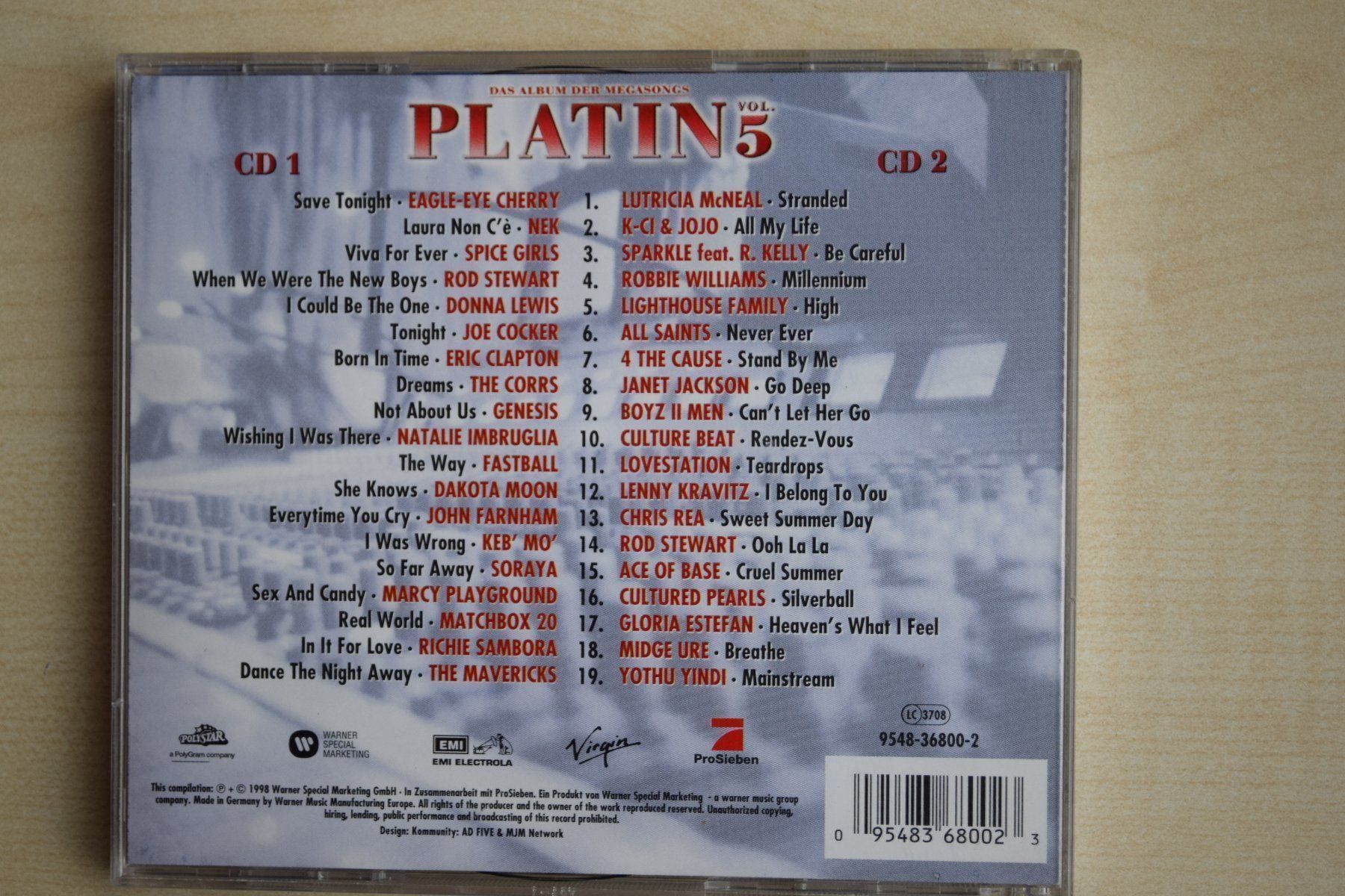 CDs: PLATIN VOL.5 /2CDs (361) – Gebraucht aus Reutigen von DONDON55 1