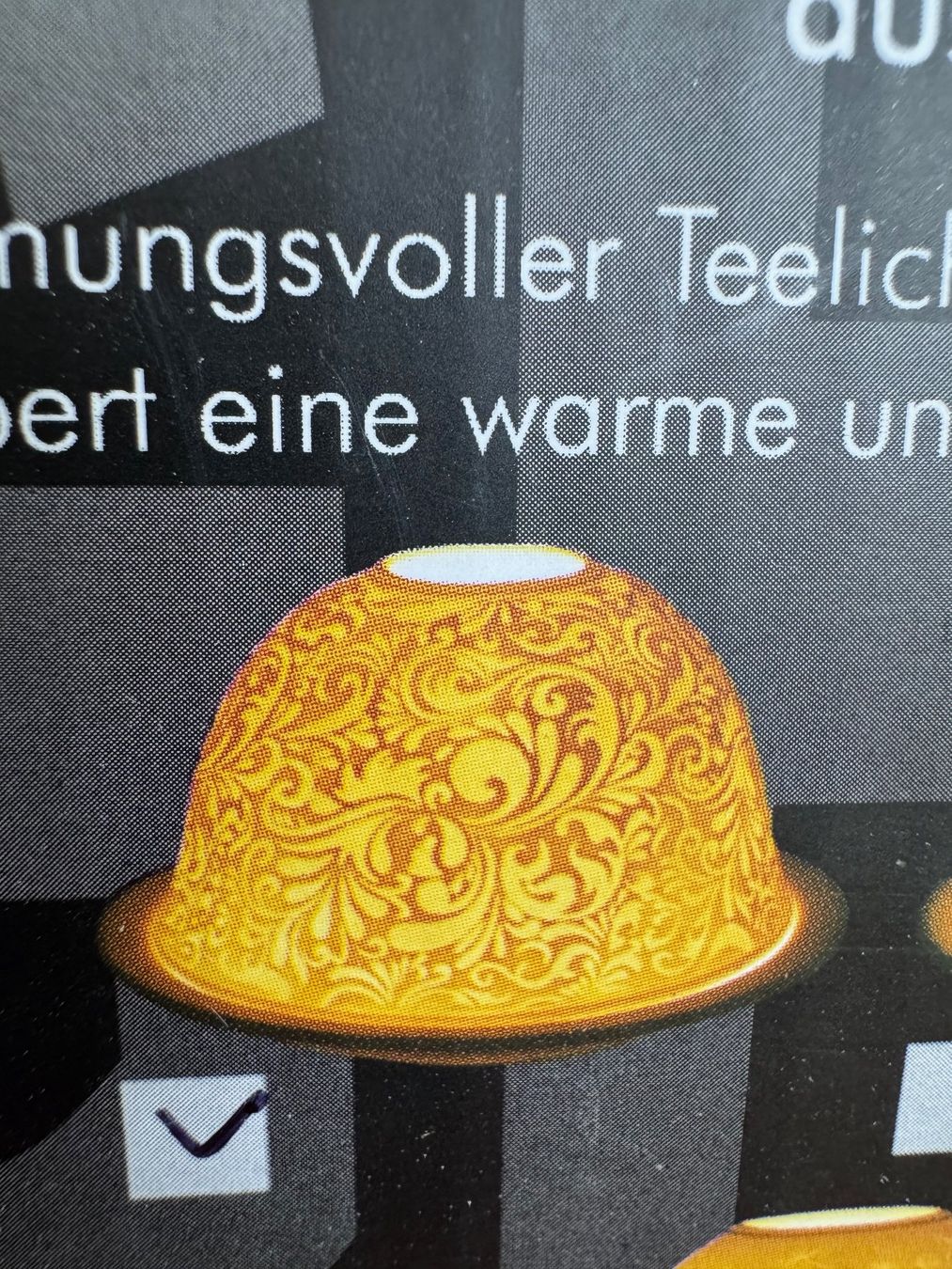 Portacandele: Neu Windlicht – Nuovo e nell'imballaggio originale da Kirchdorf AG venduto da coco123
