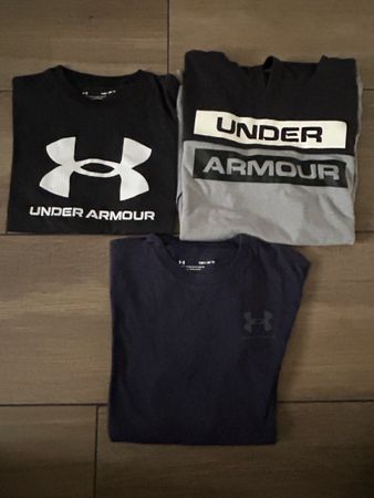 Under Armour T-Shirts, 10-12 y old, Bundle of Three