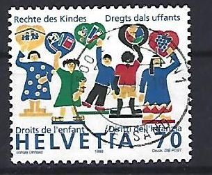 Tutti i francobolli: 1999 - Rechte des Kindes – Usato da Schaffhausen venduto da poststamp