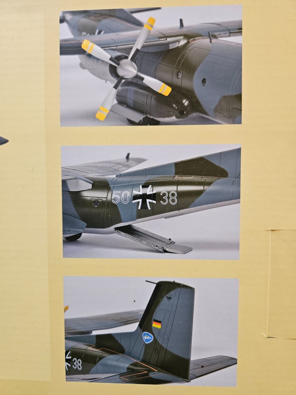 Schuco Kit di modellismo & Modellini statici: Transall C160 D Luftwaffe LTG62 – Nuovo e nell'imballaggio originale da Birsfelden venduto da Fireball58 5