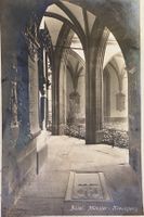 Postkarte Basel Münster 1921