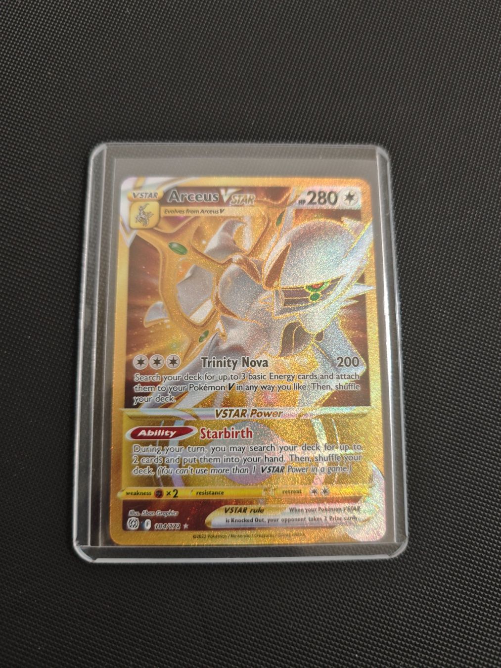 Pokémon Cartes à collectionner: Pokemon Arceus Vstar BRS 184 – D'occasion à Oberrohrdorf par Benjamin_Lieber